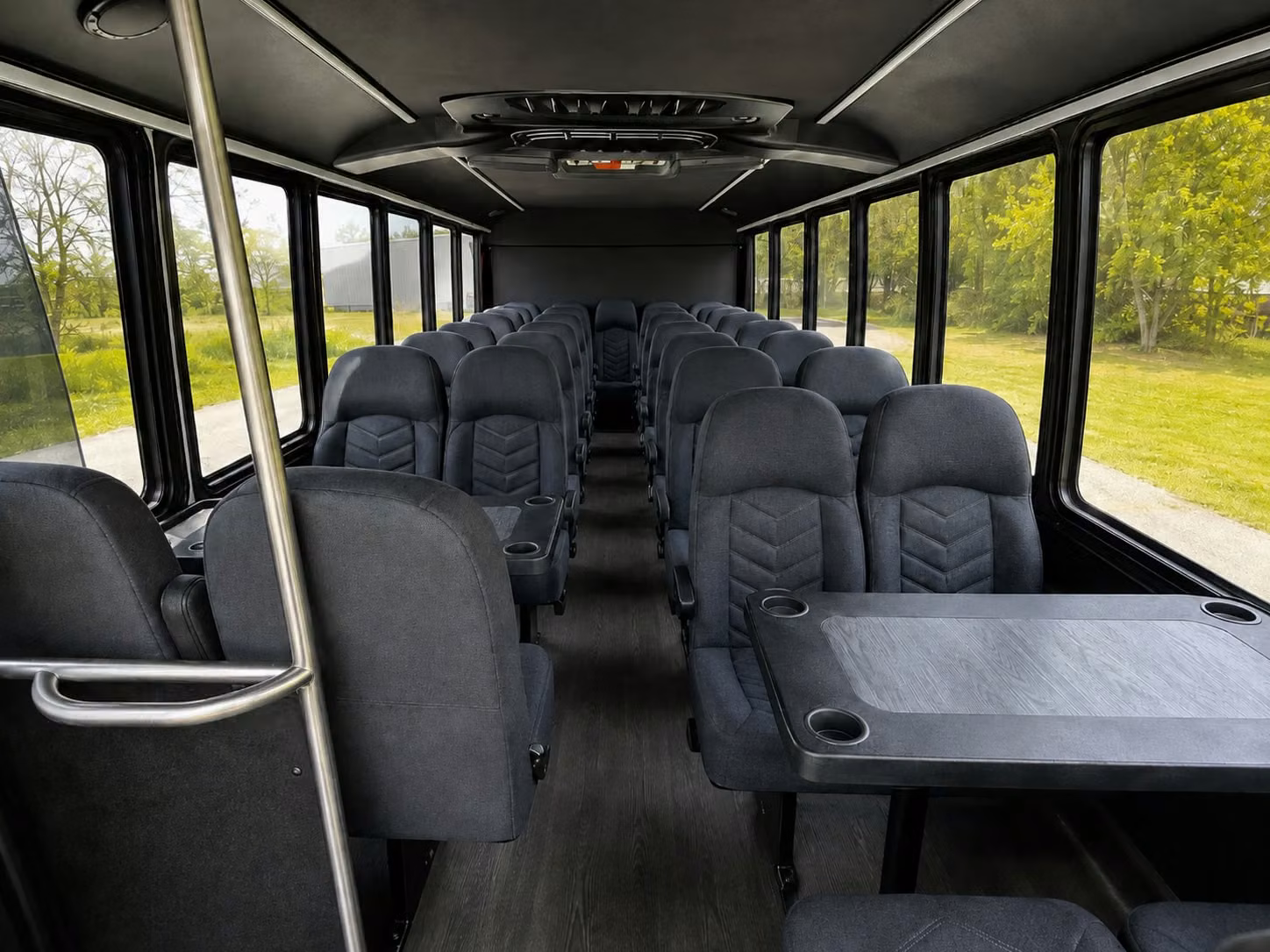 20 passenger minibus inside